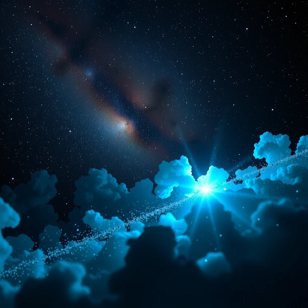 Abstract galactic background